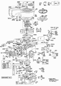 Part Location Diagram of 221577 Briggs and Stratton Bracket-Control Plate